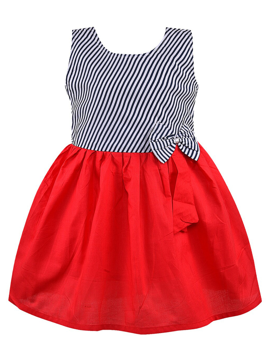 Wish Karo Girls Red Frock Dress