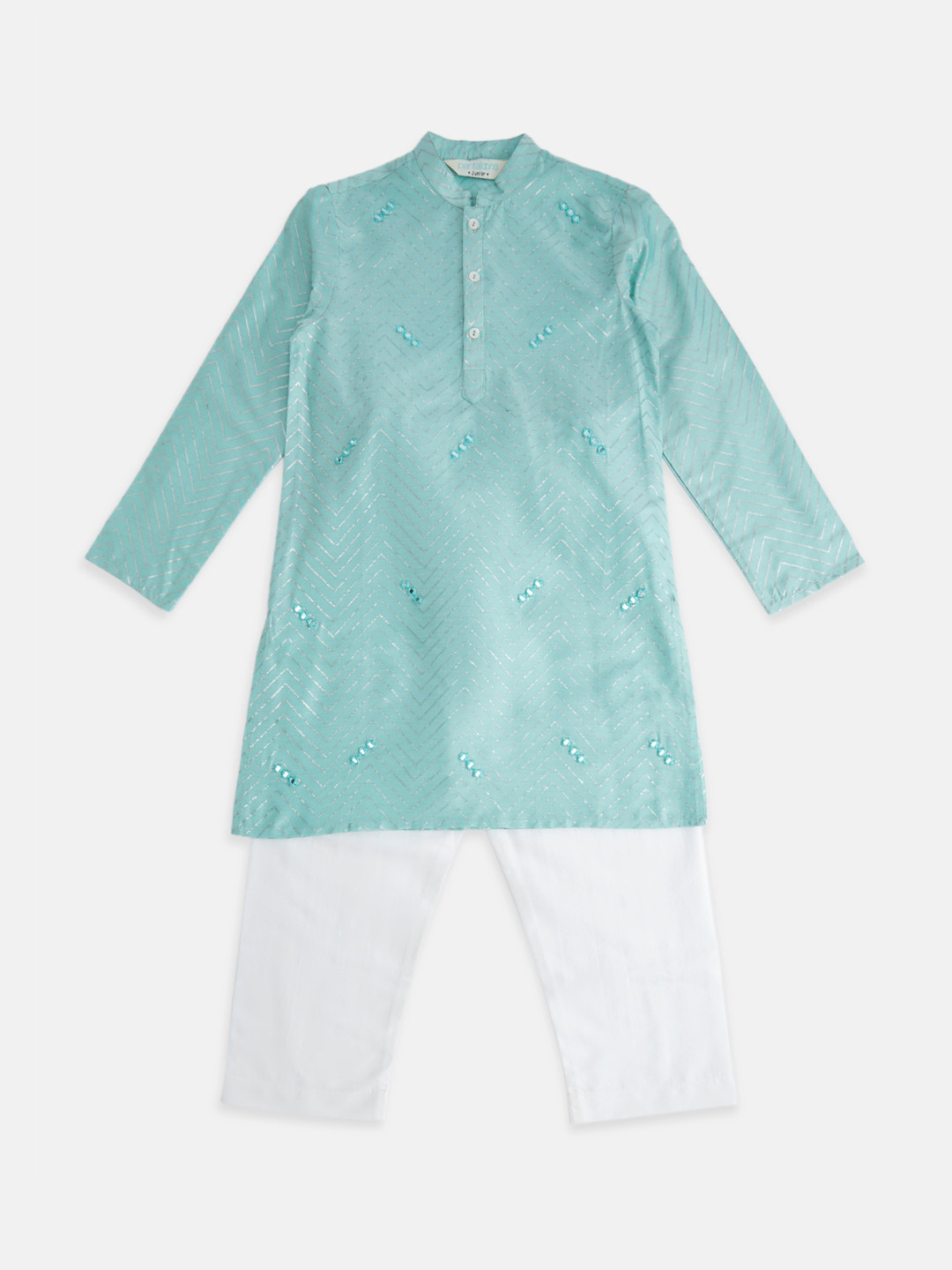 indus route by Pantaloons Boys Striped Kurta with Pyjamas