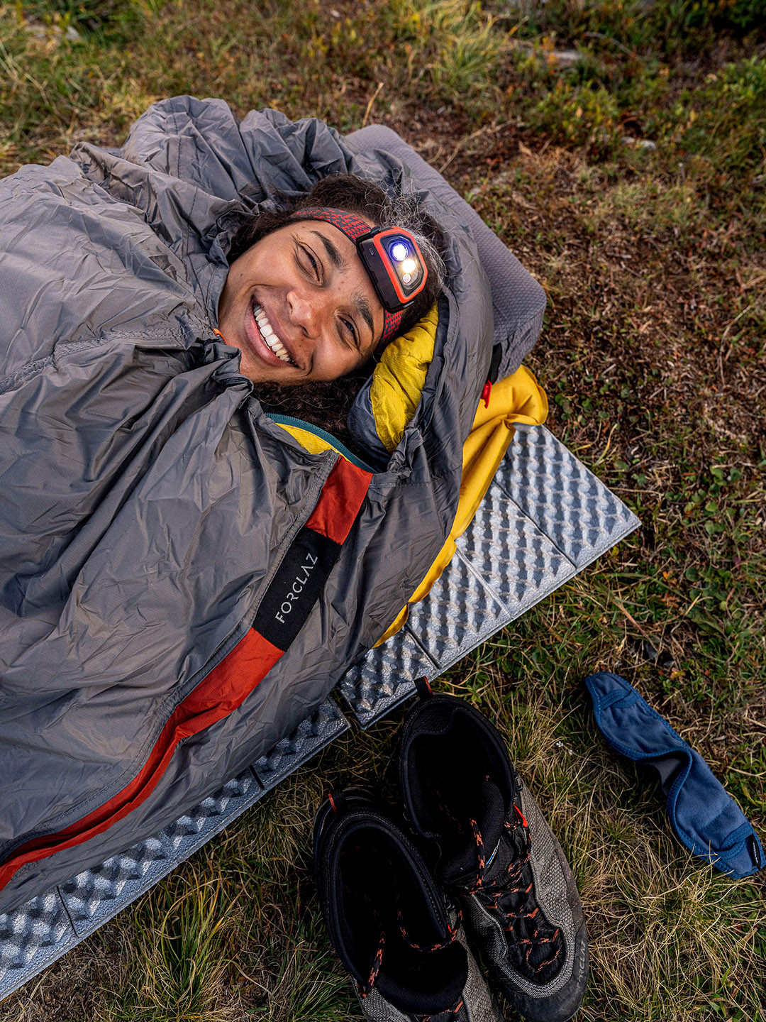 Decathlon FORCLAZ - Blue Solid Eyemask