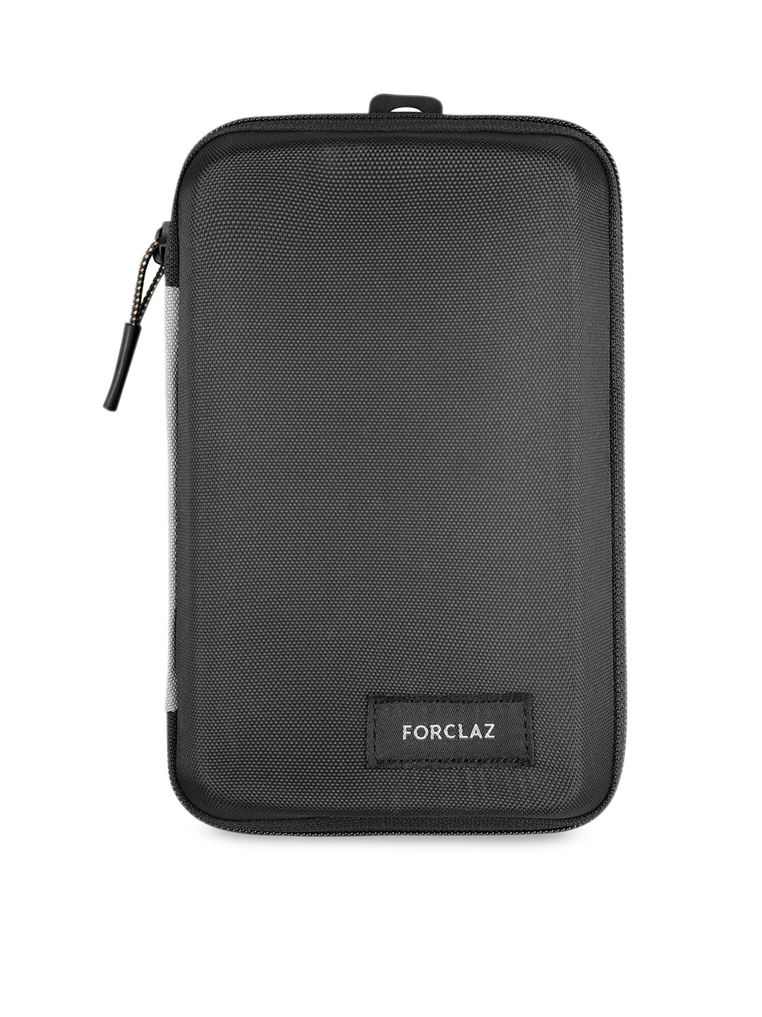 Decathlon Forclaz Black Textured Travel Pouch