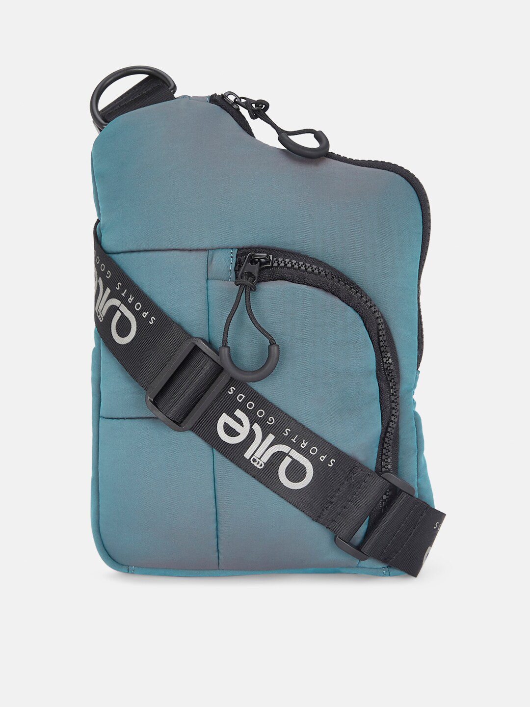 Ajile by Pantaloons Men Blue & Black Messenger Bag