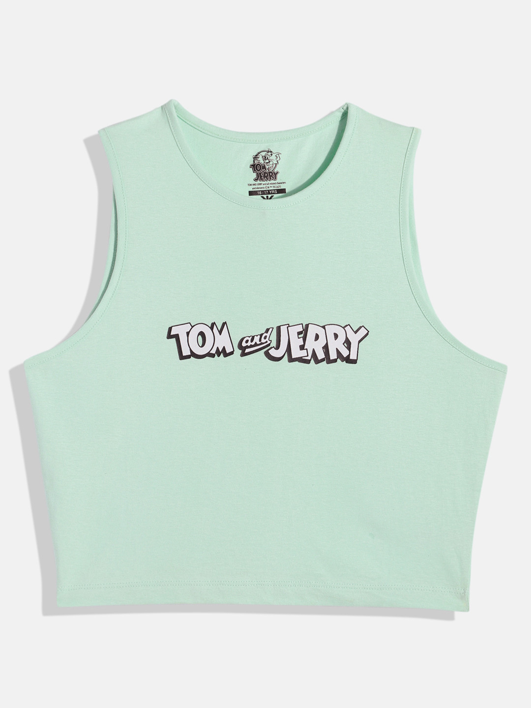 Kook N Keech Toons Teens Girls Printed Cotton Tank Top