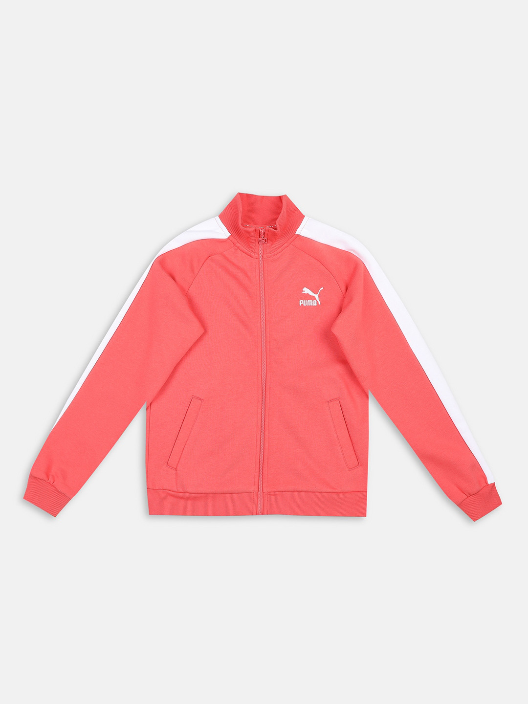 Puma Girls Pink Outdoor Sporty Jacket