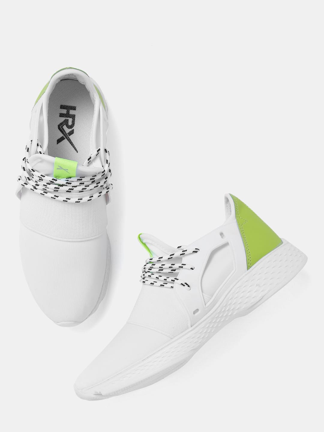 Green 28239 Colourblocked Running Shoes 
