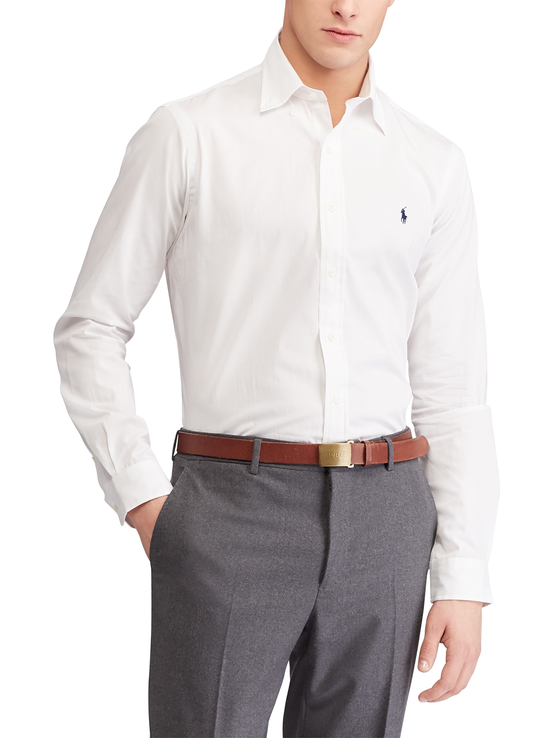 Buy Polo Ralph Lauren White Formal Shirt - Shirts for Men 2004201 | Myntra