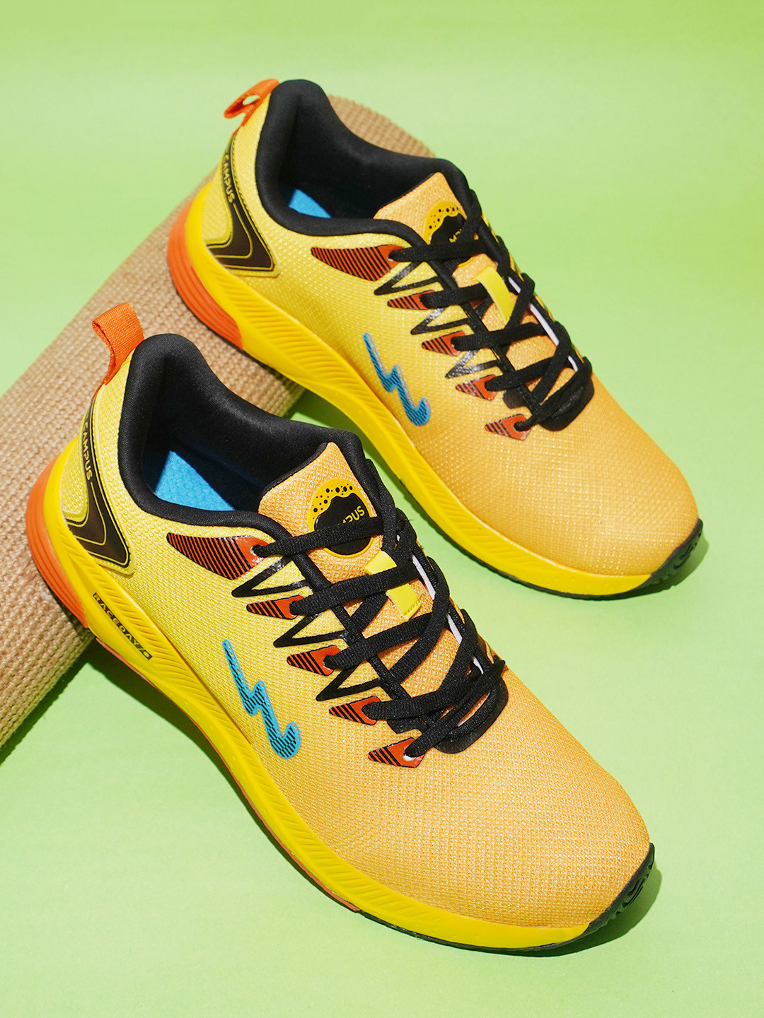 Campus Men CAMP MARLON Mesh Lace-Ups Running Sports Shoes