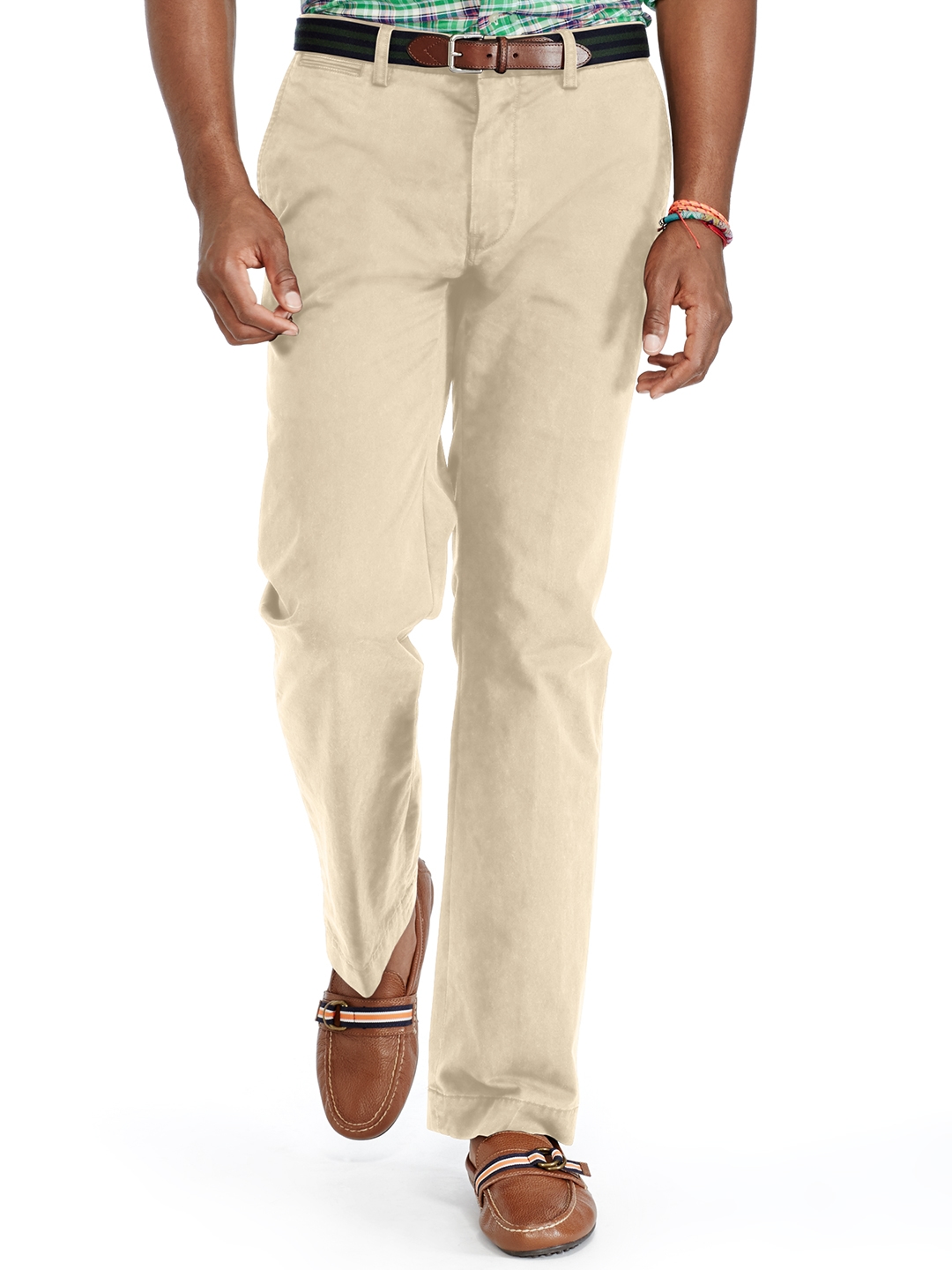 Polo Ralph Lauren Men's Stretch Slim Fit Chino Trousers - Classic Khaki |  Coggles