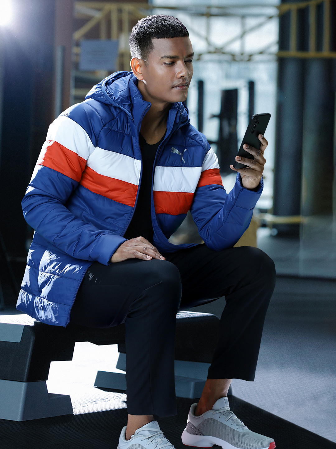 Puma Colorblock Men Padded Jacket