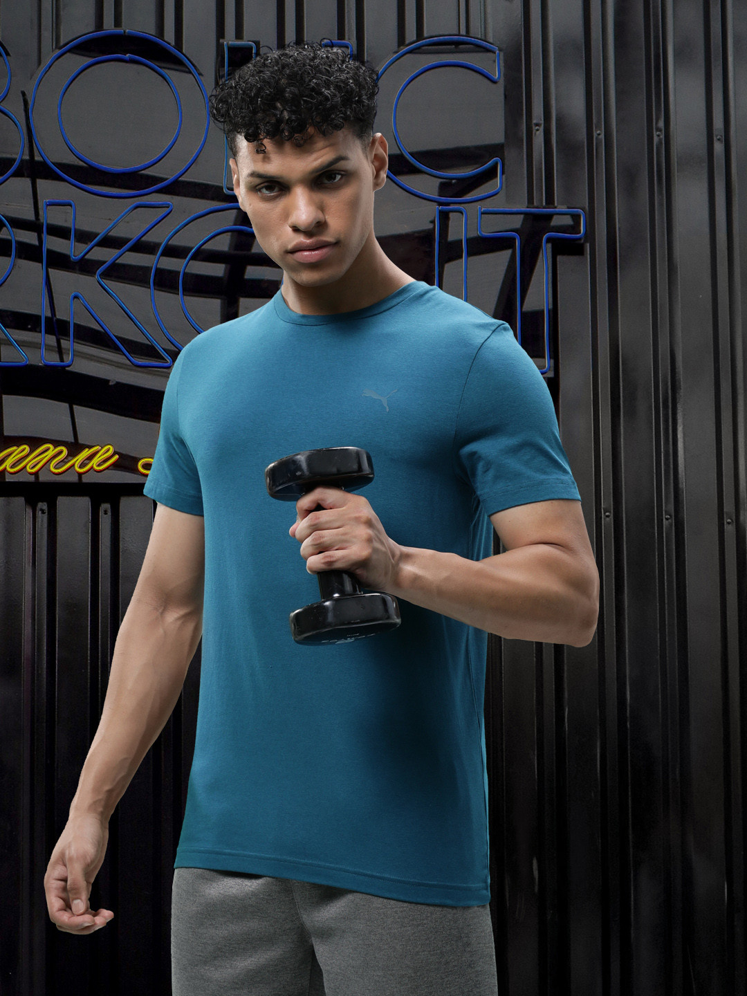 Puma Premium Soft Touch Crew-Neck Men T-Shirt