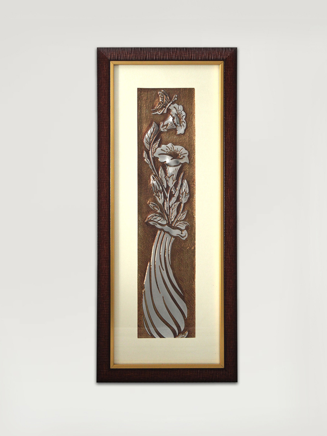 SHREE KALA HOME DECOR Brown Ancient Egyptian Foil Wall Painting