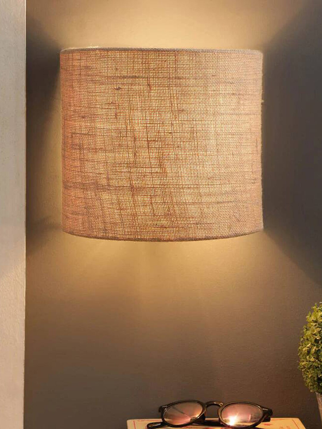Foziq Brown Textured Wall Lamps