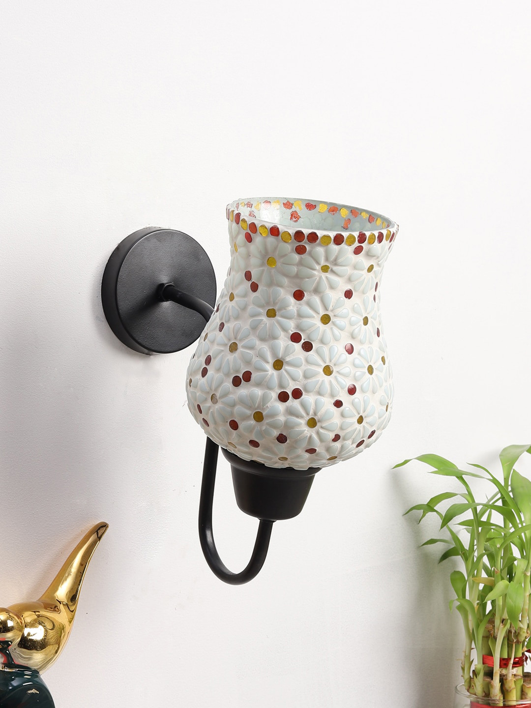 Foziq Black Traditional Side Wall Lamps