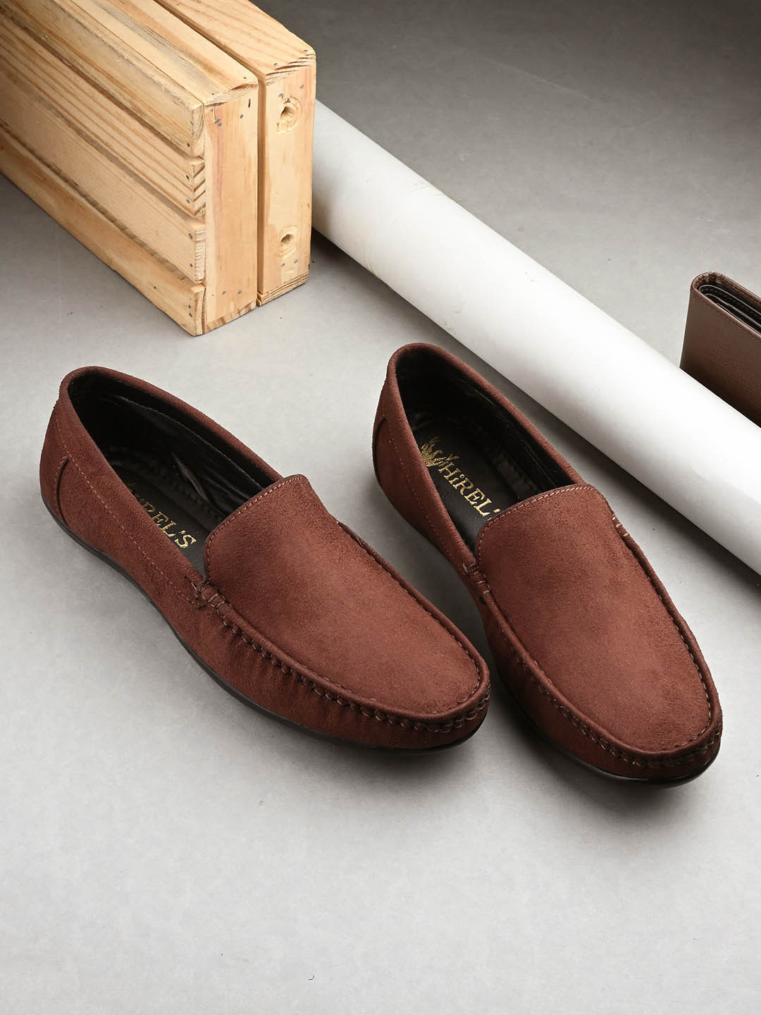 Hirels Men Suede Loafers
