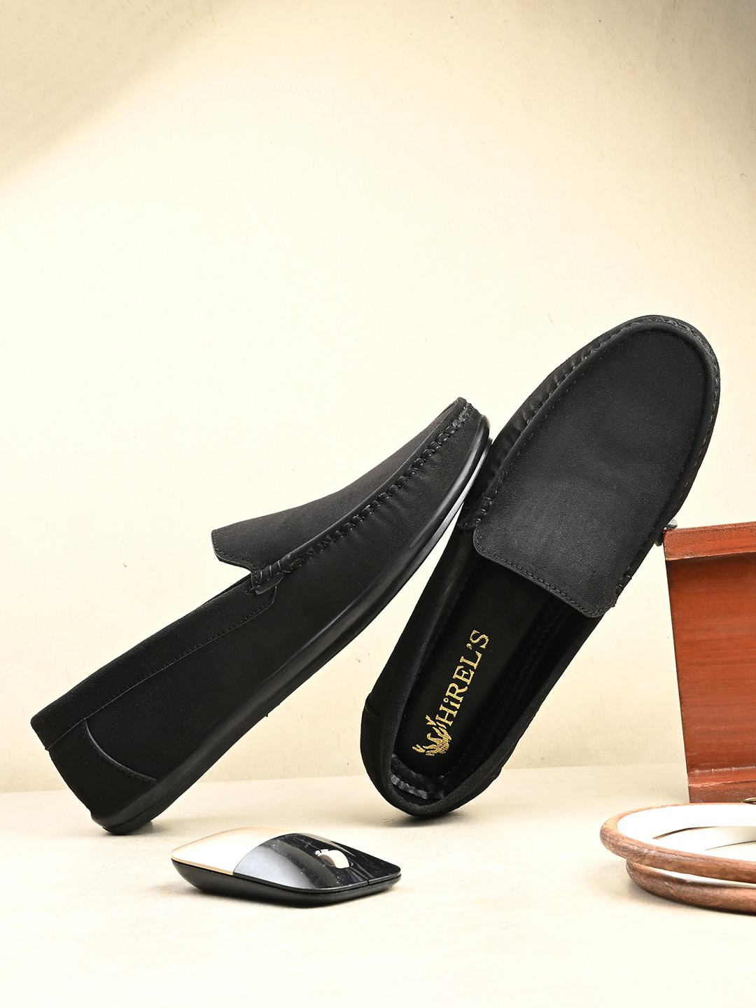 Hirels Men Suede Loafers