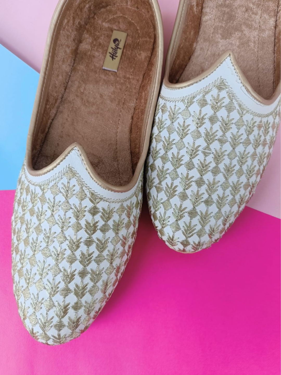 Hulya Men Woven Design Mojaris