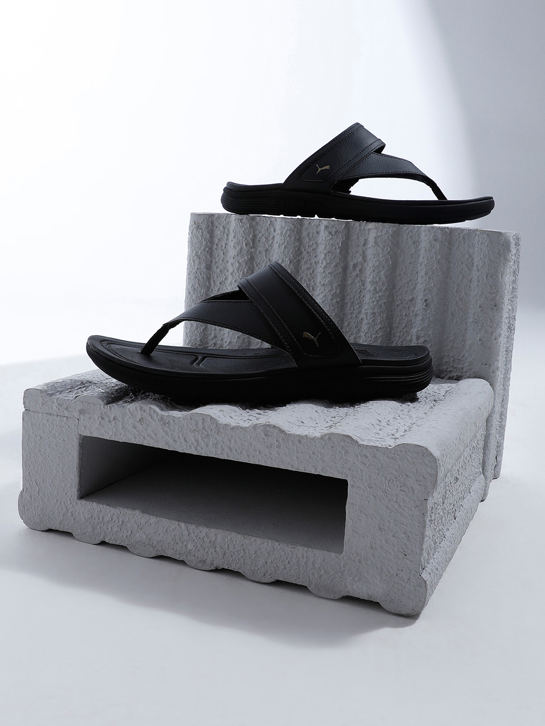 Puma Women Black Sandals