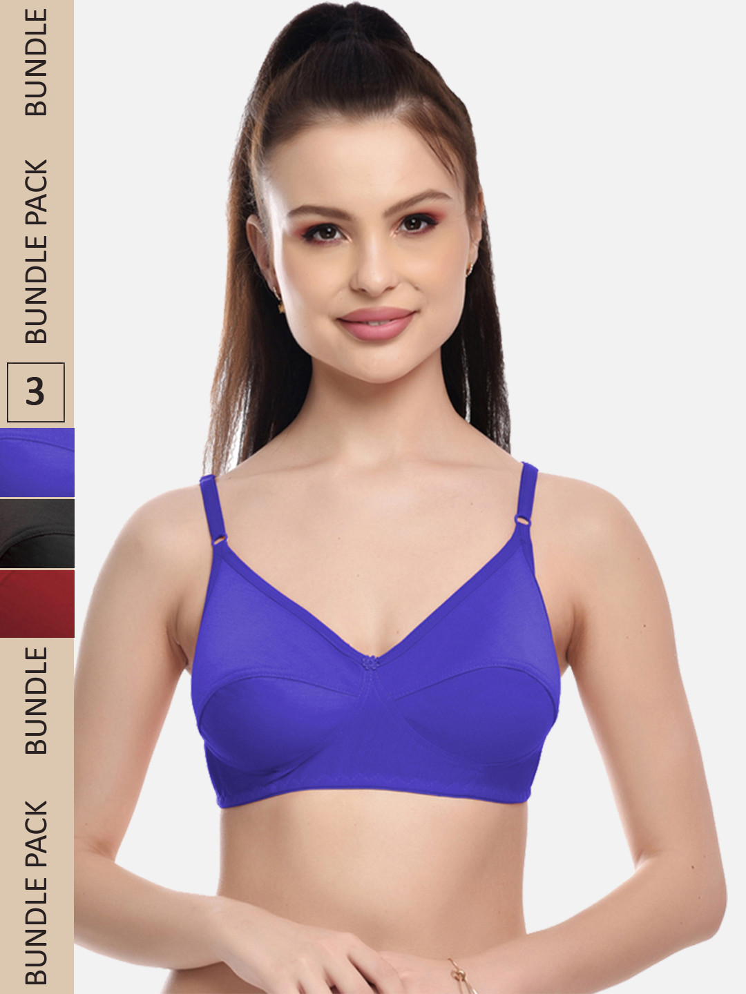 FIMS Pack of 3 Bra