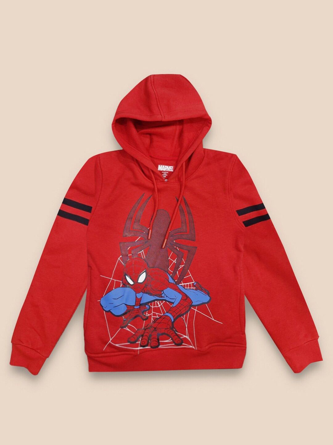 Buy Kids Ville Boys Red Spiderman Printed Pullover Sweatshirt