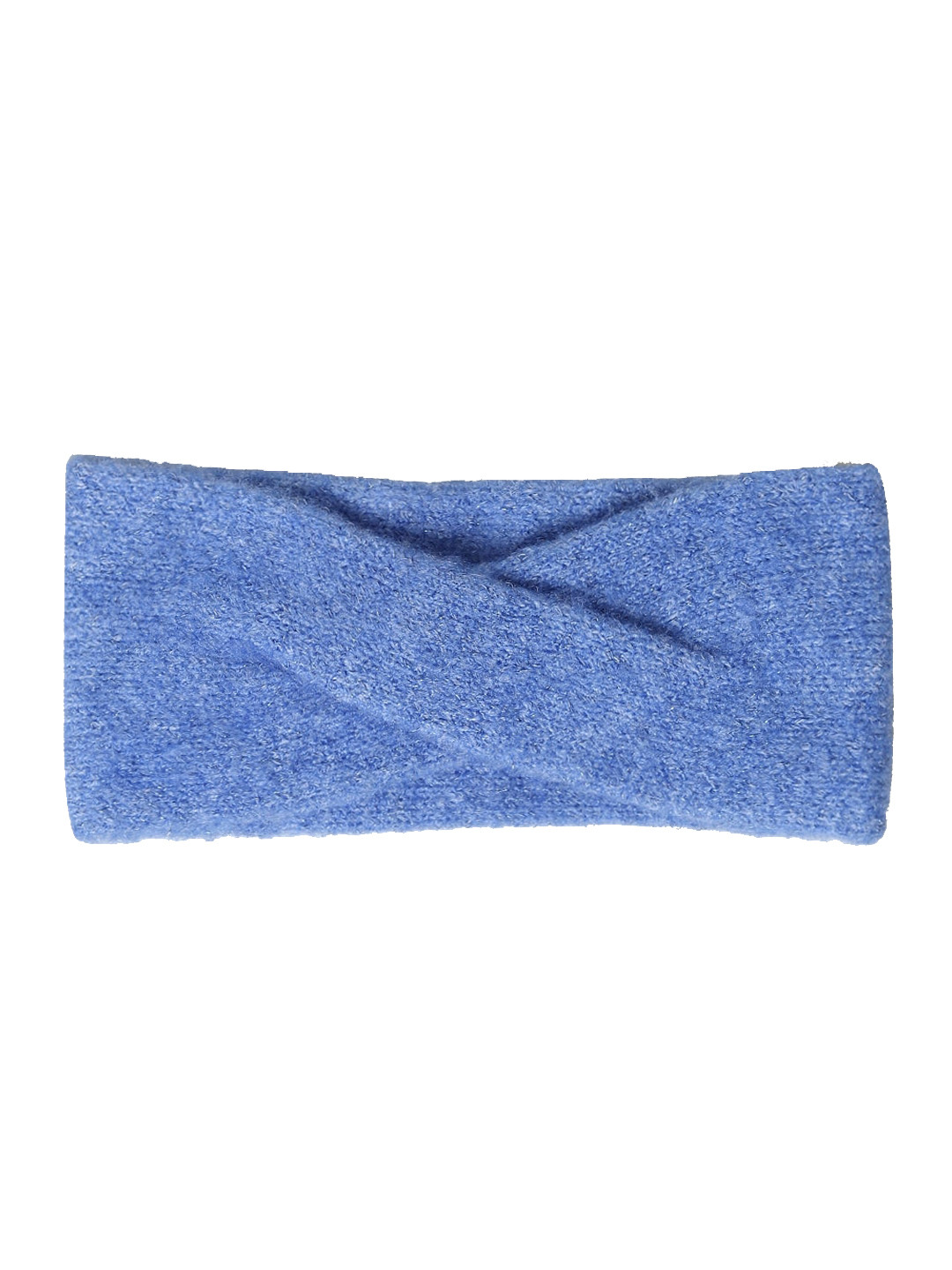 ONLY Women Blue Solid Knitted Chillwrap Headband
