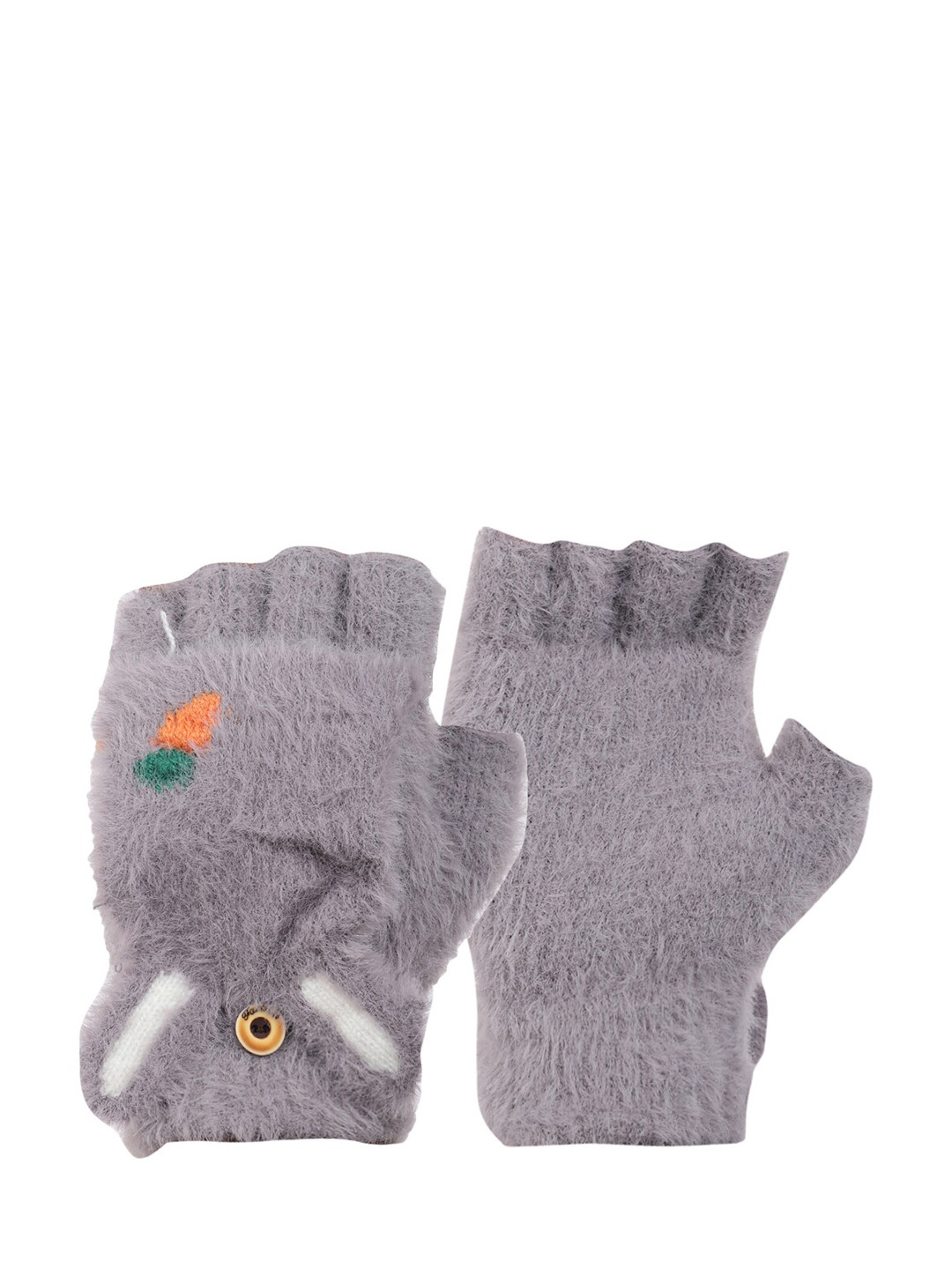 ELLIS Grey Solid Gloves