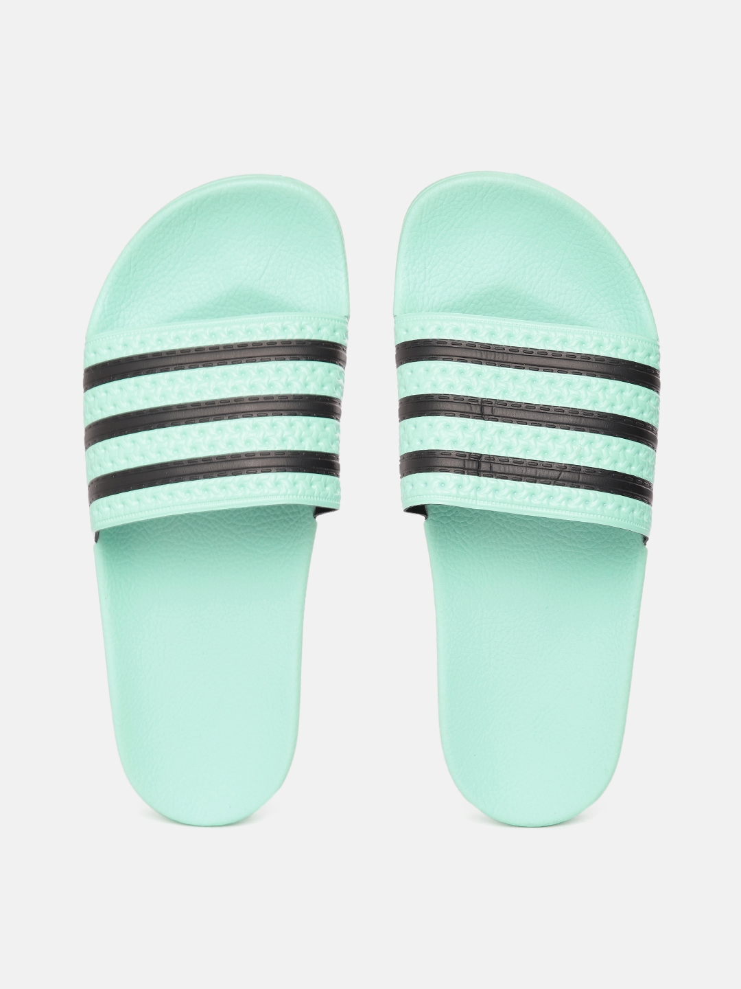 Adidas white on sale flip flops mens