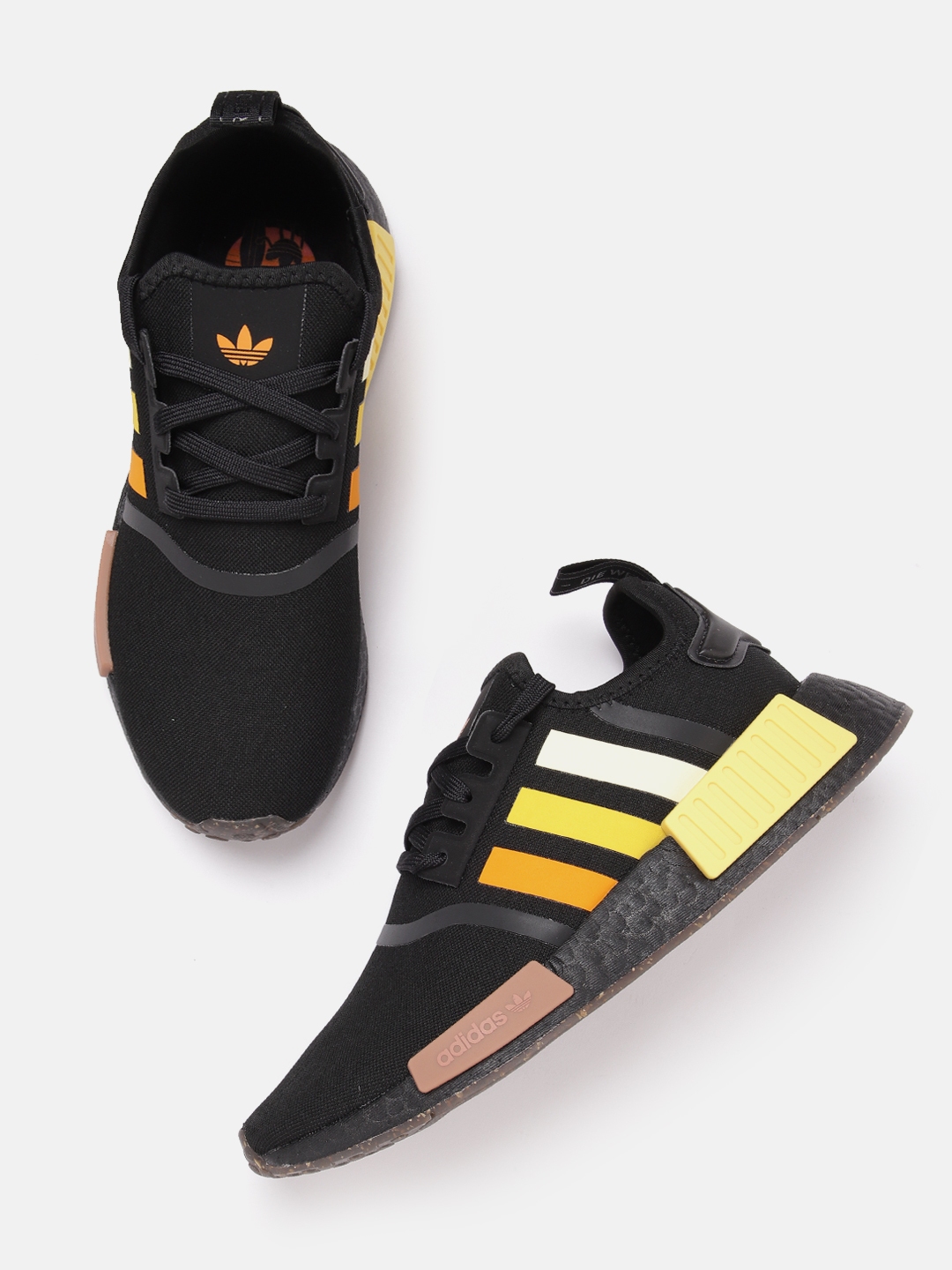 Adidas sneakers black casual hot sale shoes