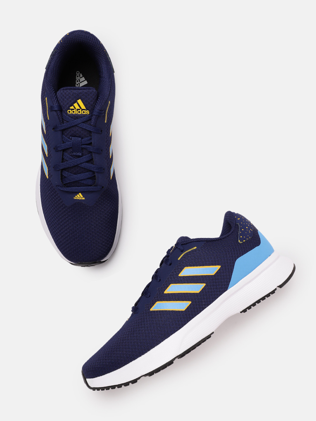 ADIDAS Men Striped Detail Tacton Running Shoes