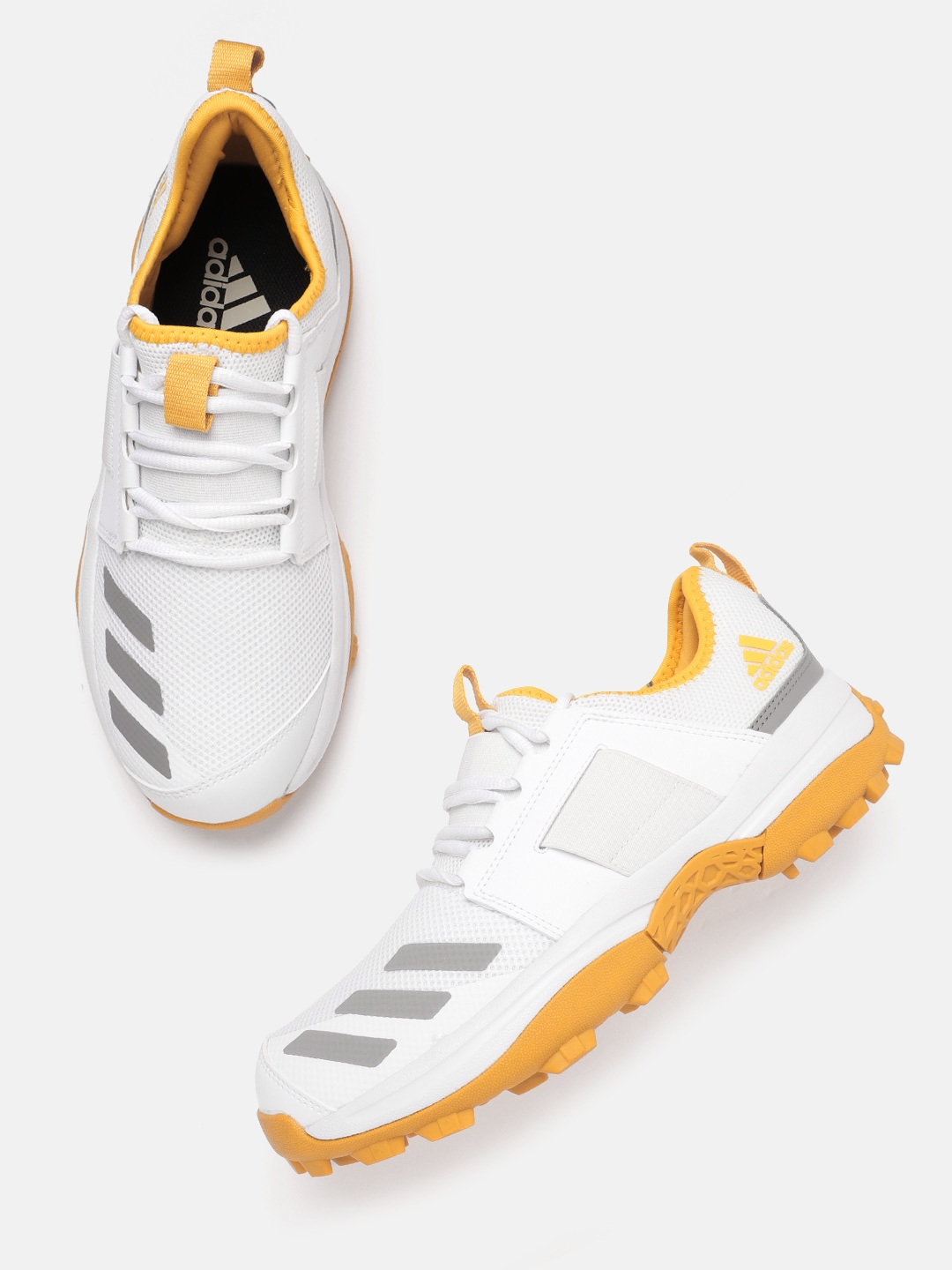 Buy ADIDAS Men Woven Design Cricup 23 Cricket Shoes Sports Shoes for Men 20071328 Myntra