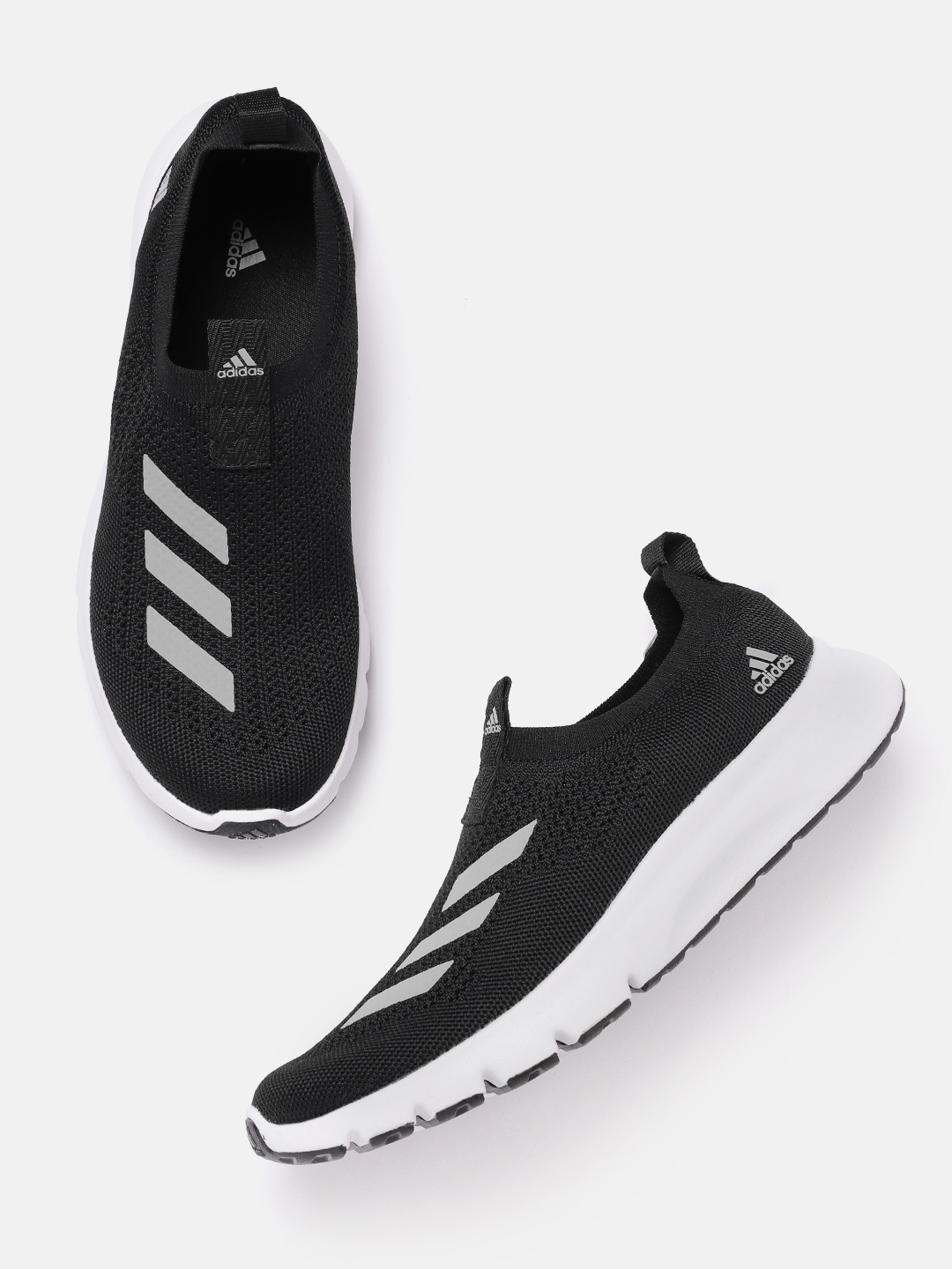 Black shoes myntra shop