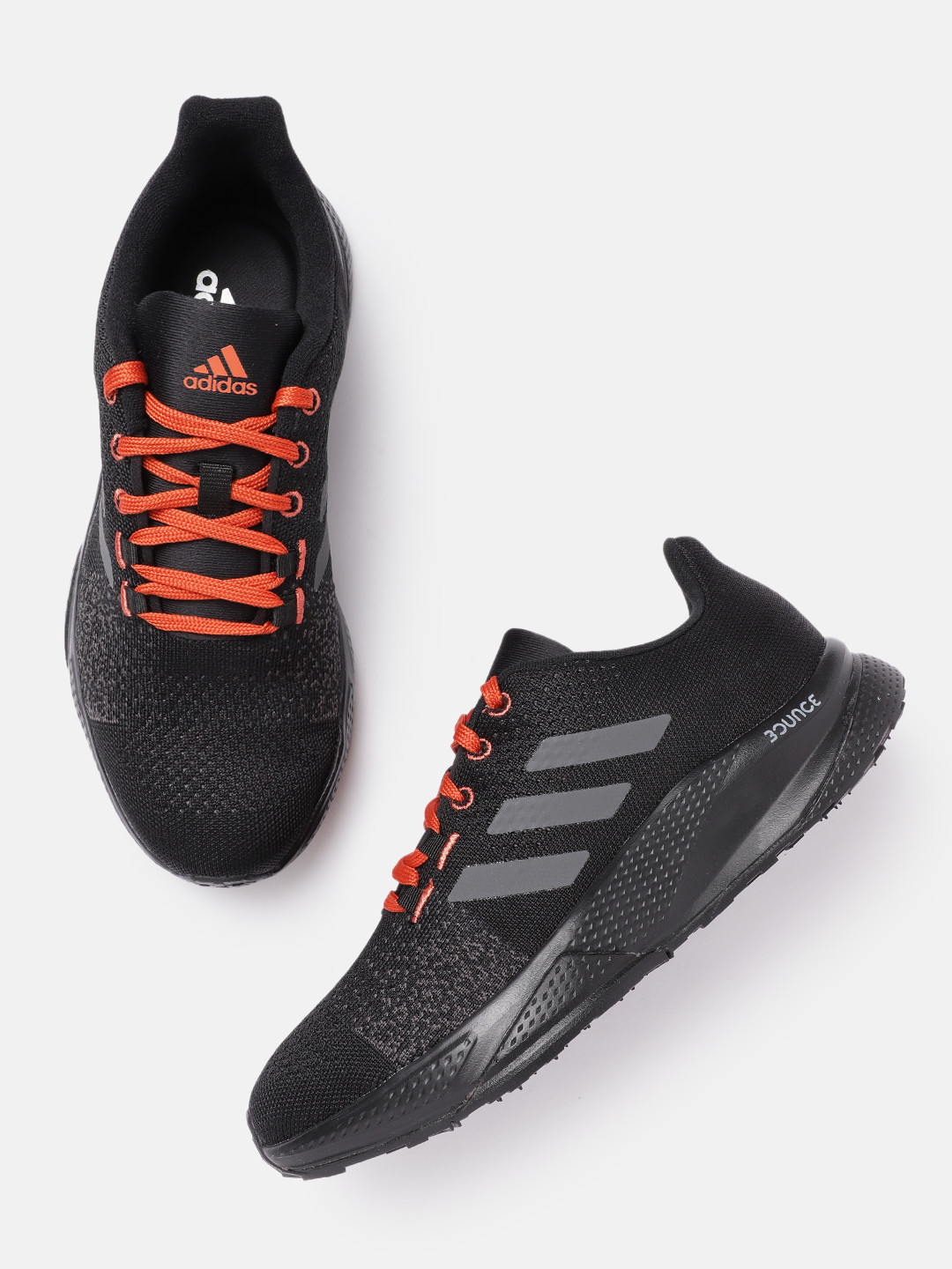 ADIDAS Men Woven Design Saber Running Shoes