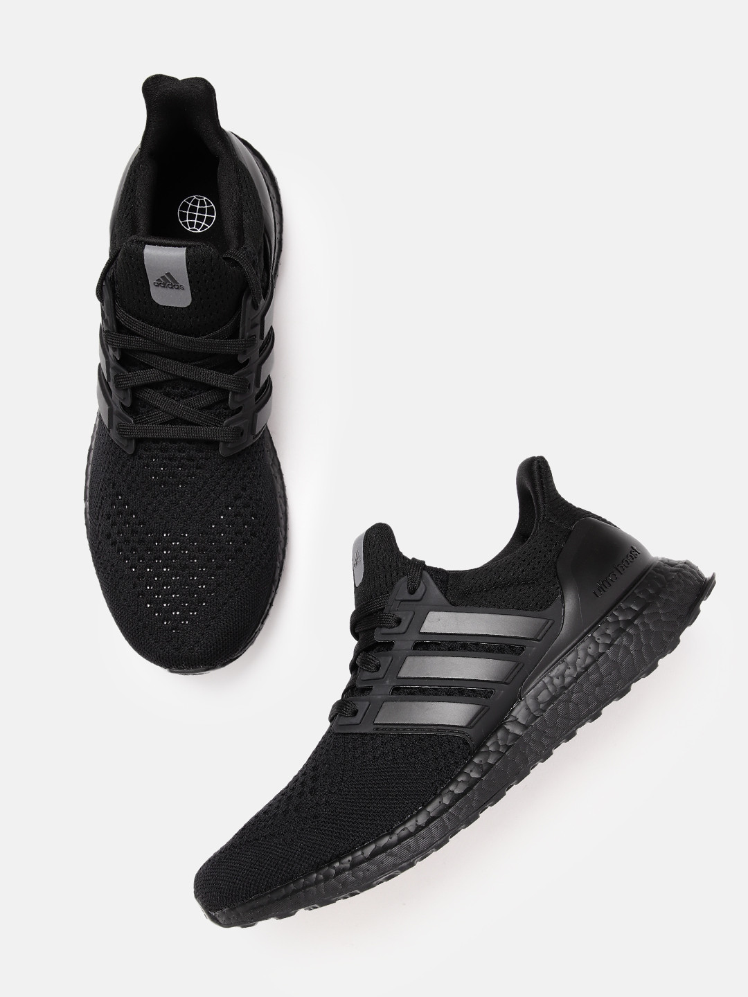 ADIDAS Men Woven Design Ultraboost 1.0 Running Shoes