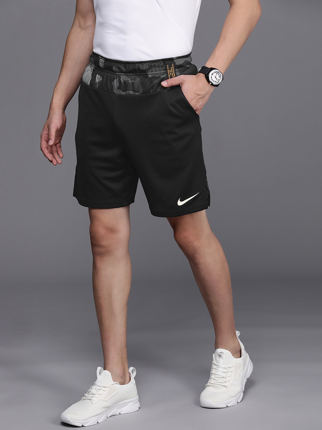 Dri-fit men's knit camo training shorts shop