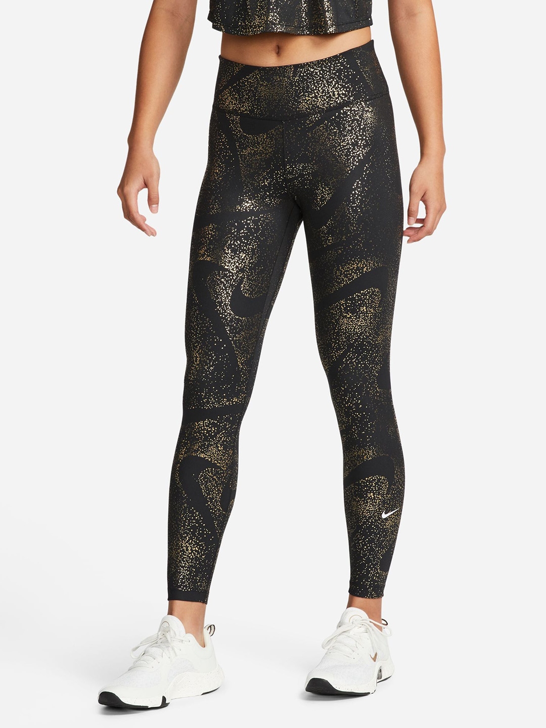 Nike pro training metallic dot tights hot sale