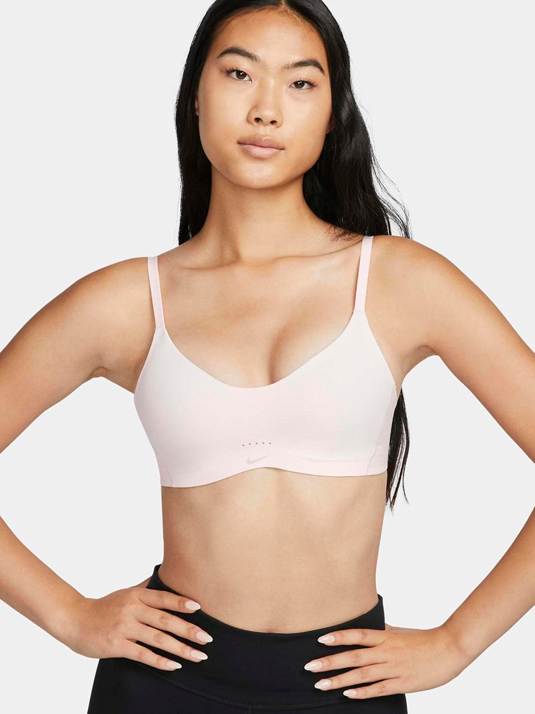 Nike Solid  Lightly Padded Bra