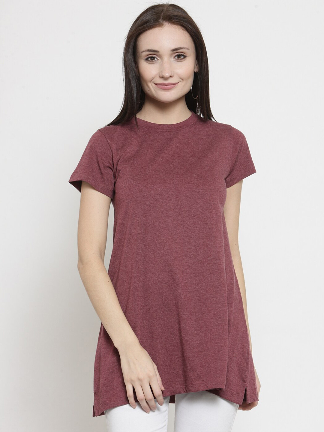 Kalt Women Maroon Tunic