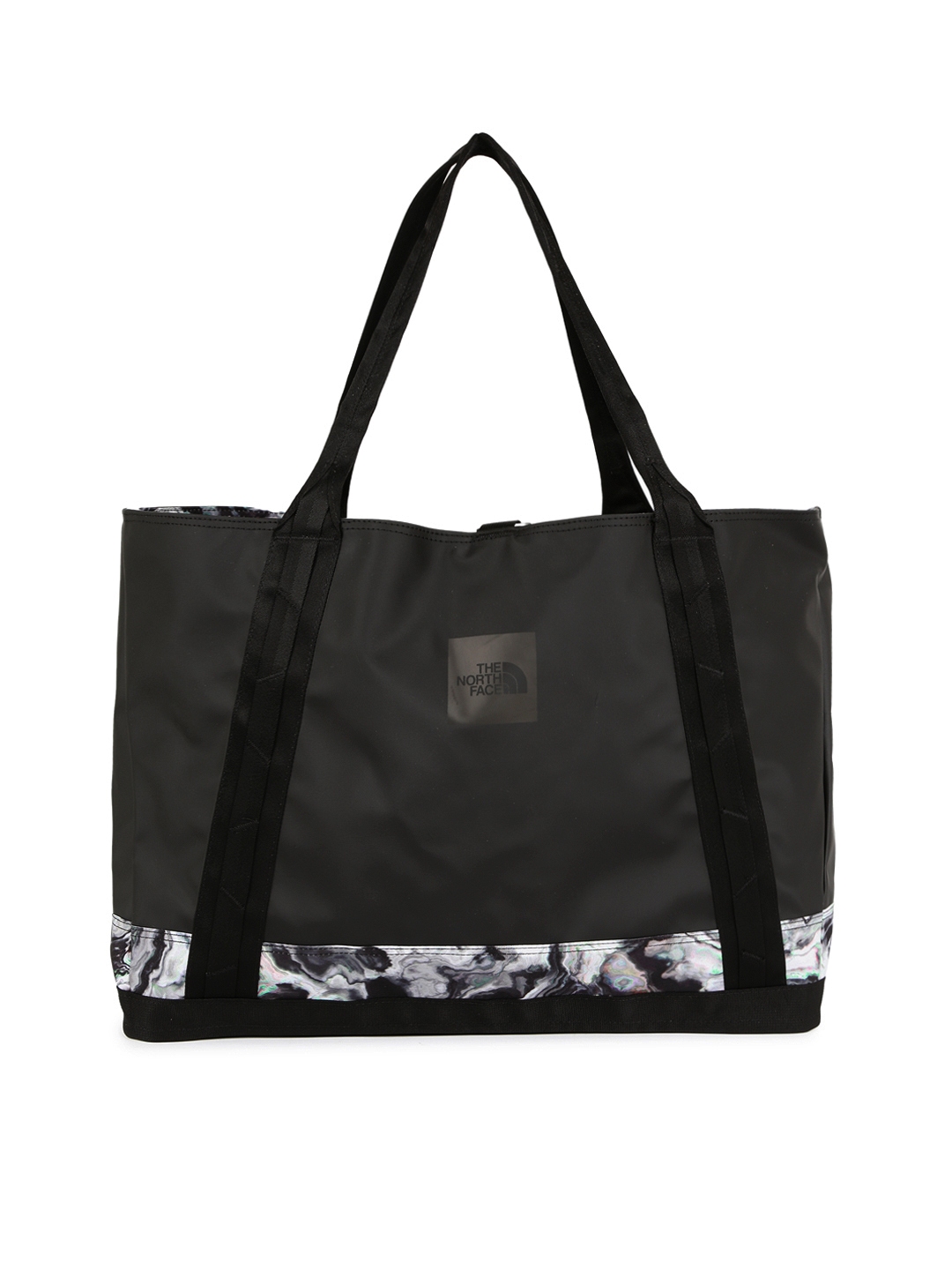 Buy The North Face Black Solid Tote Bag Handbags for Unisex 2008036 Myntra