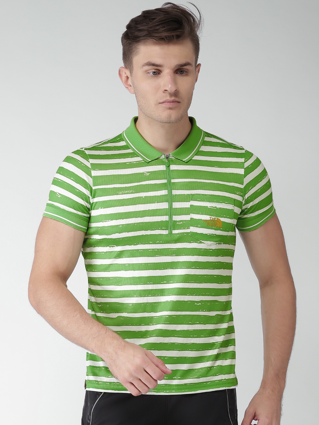 north face white polo shirt