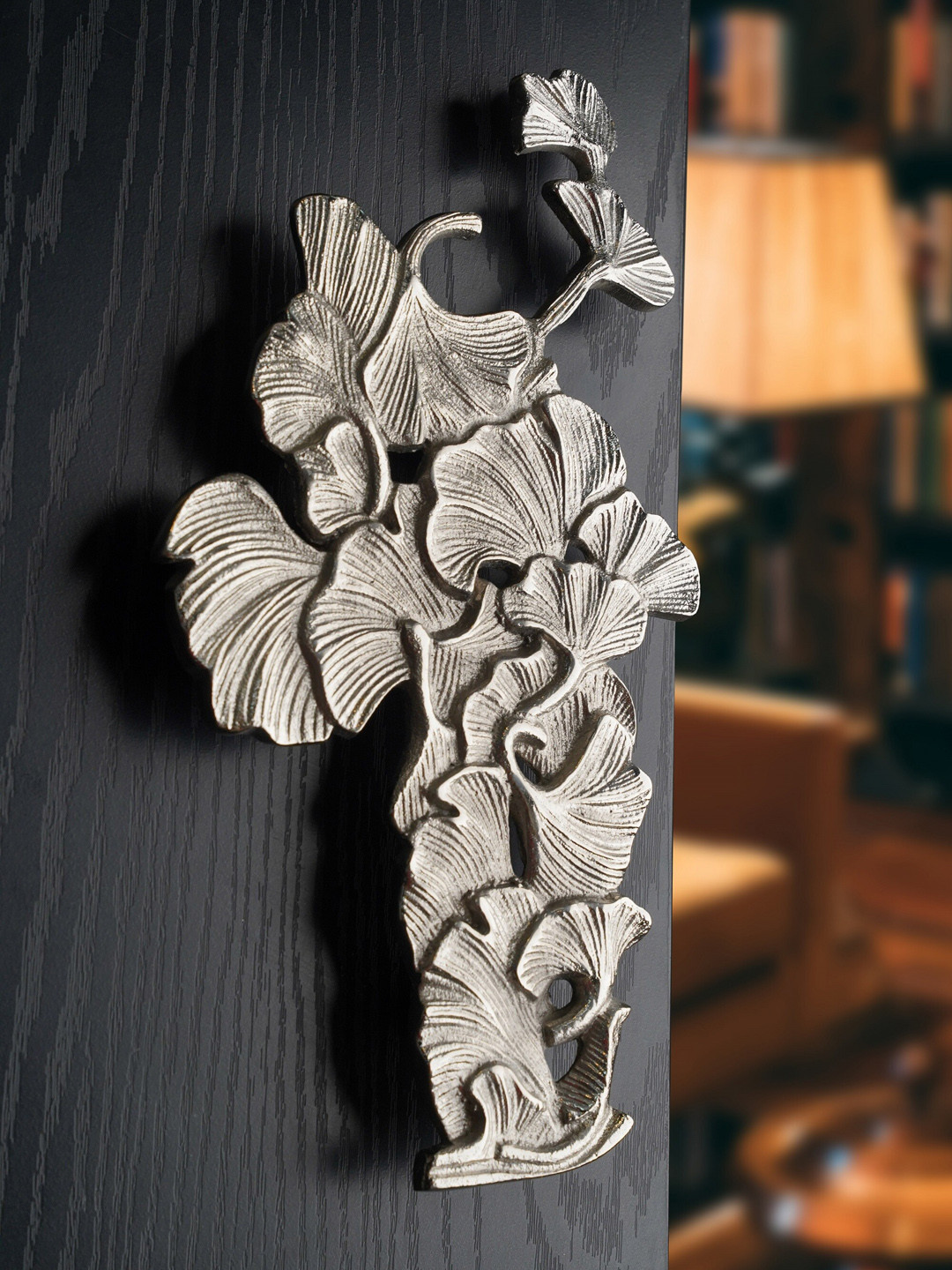 Folkstorys Silver-Toned Metal Bright Lilac Wardrobe Door Knobs