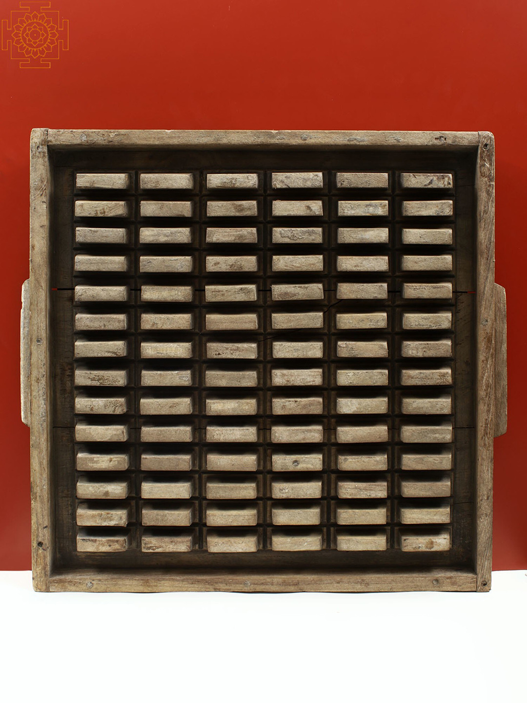 Exotic India Wood Hall Wall Hangings-26In