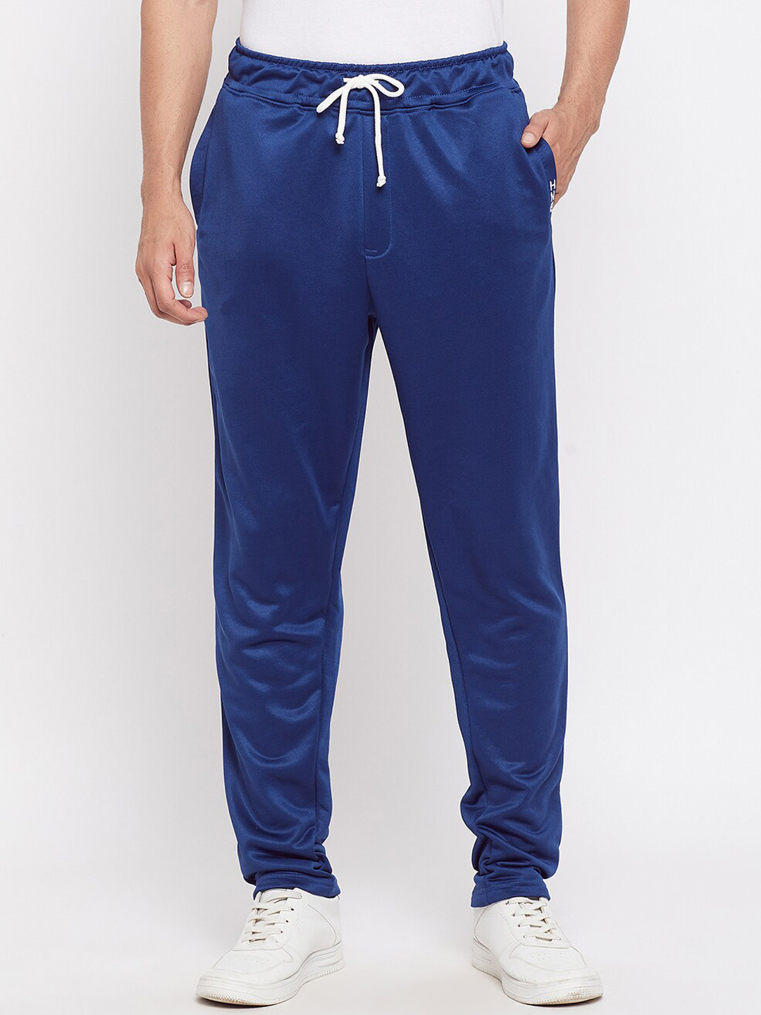 HARBOR N BAY Men Blue Solid Track Pants