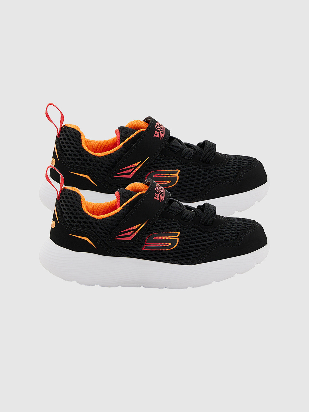Buy Skechers Kids Boys Black & Orange Woven Design Sneakers - - Footwear for Boys