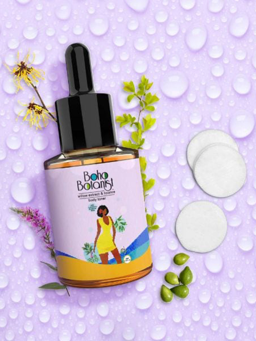 Boho Botanist Willow Extract Licorice with AHAs & BHA Body Toner 20ml