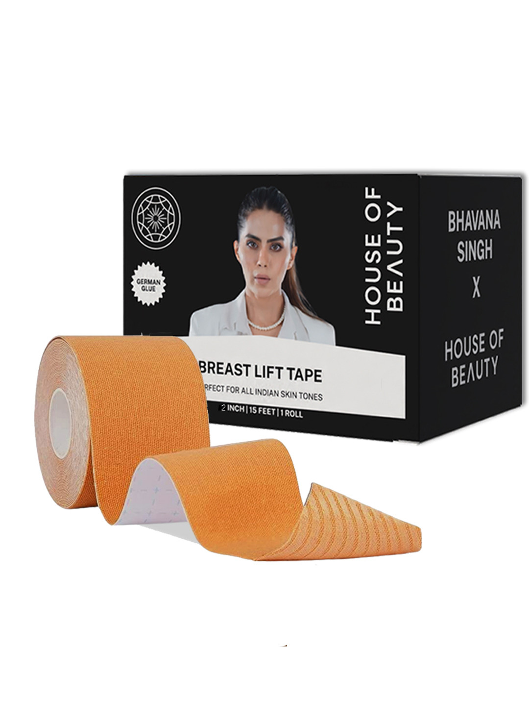 House of Beauty Breast Lift Tape - Medium Dark 2 Inches