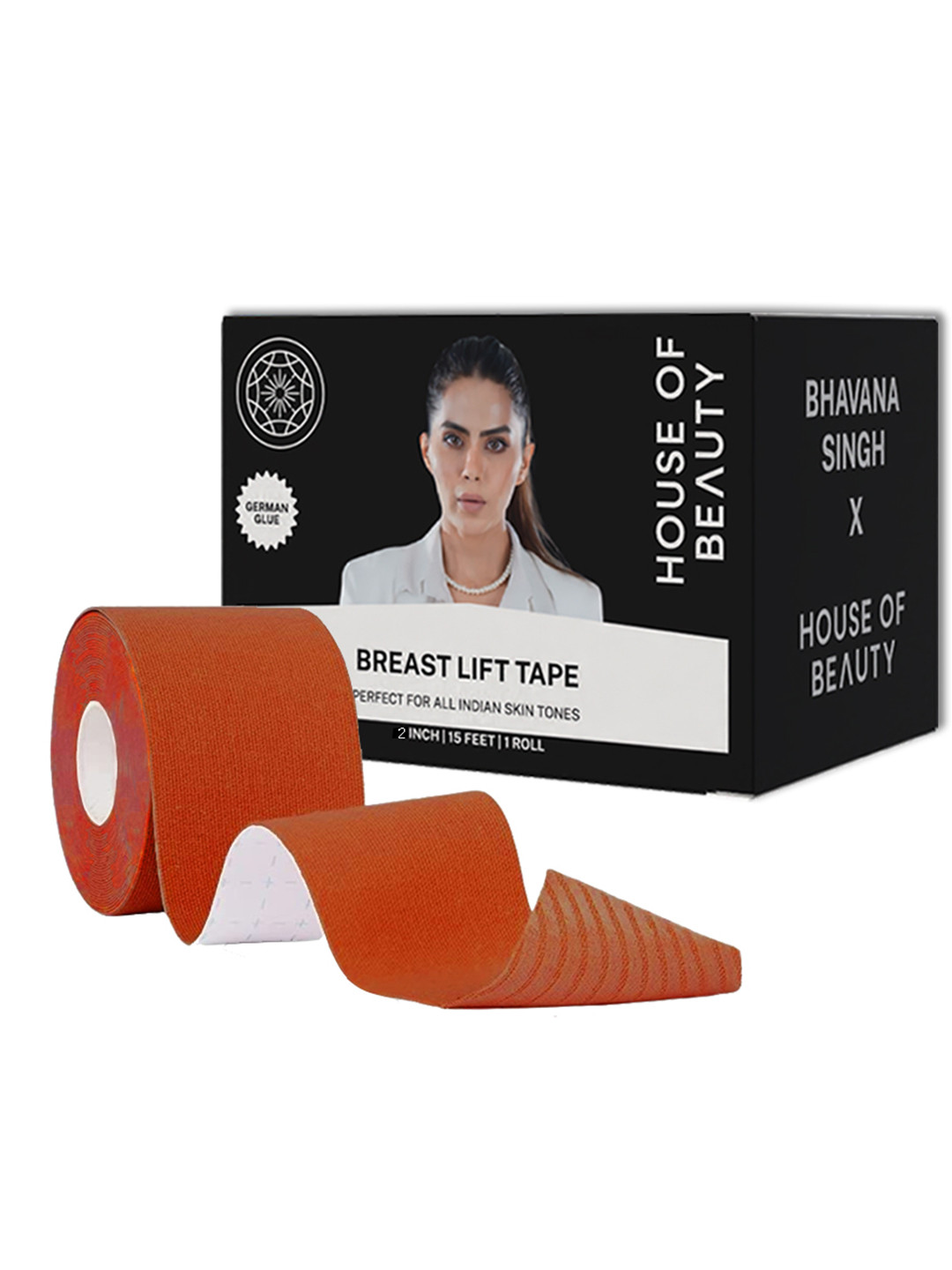 House of Beauty Women Brown Breast Tape 2 Inches