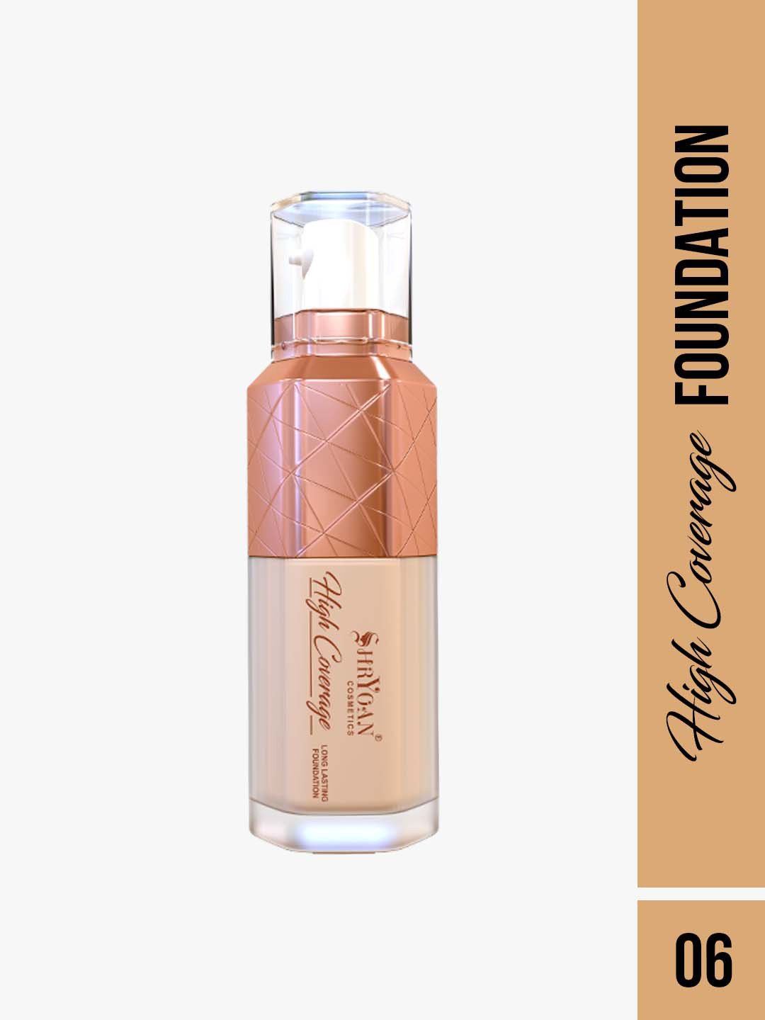 SHRYOAN High Coverage Long Lasting Foundation 50 g - Shade 06