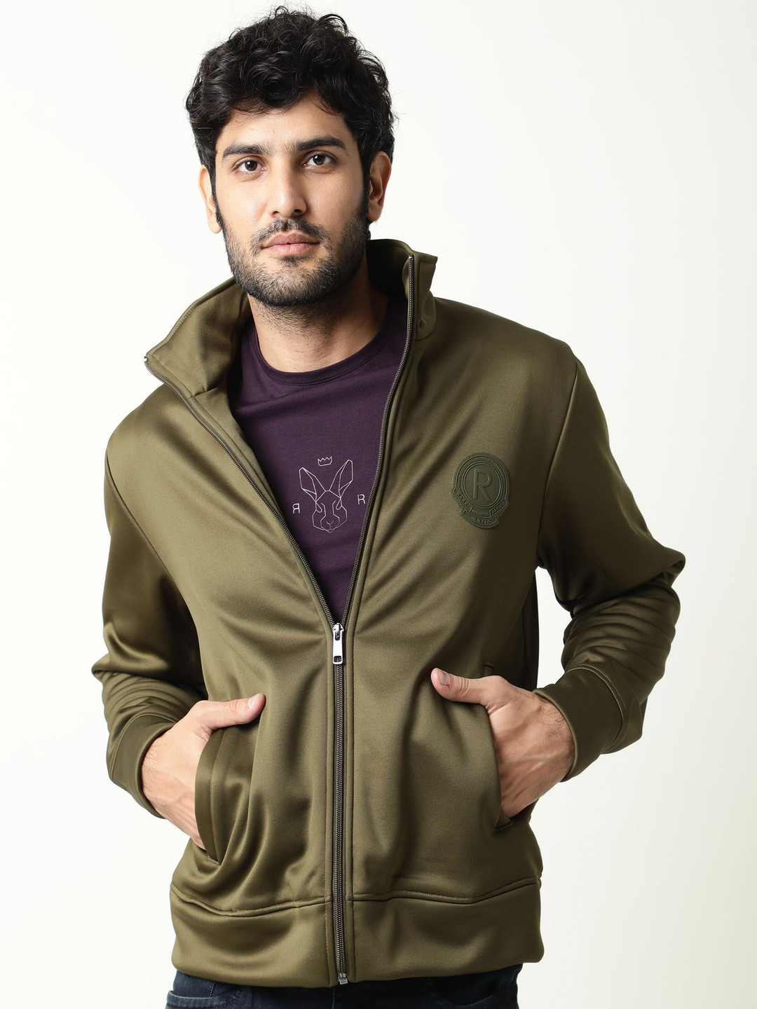 RARE RABBIT Men Bond Tailored Fit Jacket