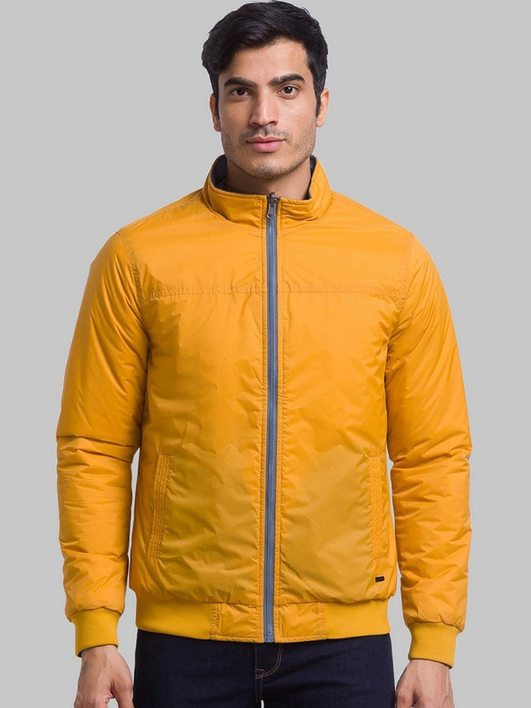 Parx Men Mustard Puffer Jacket