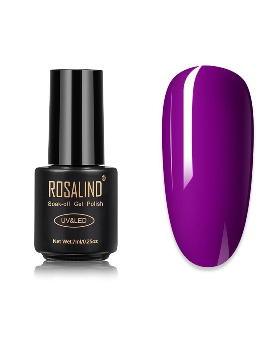 ROSALIND UV & LED Soak-Off Long-Lasting Gel Nail Polish 7 ml - Shade-A609