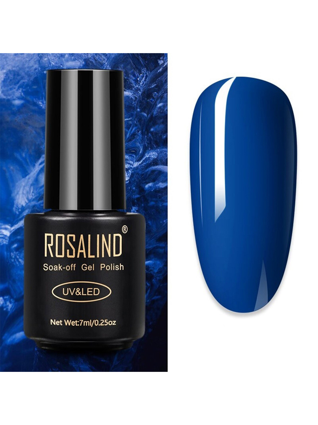 ROSALIND UV & LED Soak-Off Long-Lasting Gel Nail Polish 7 ml -Shade-A610