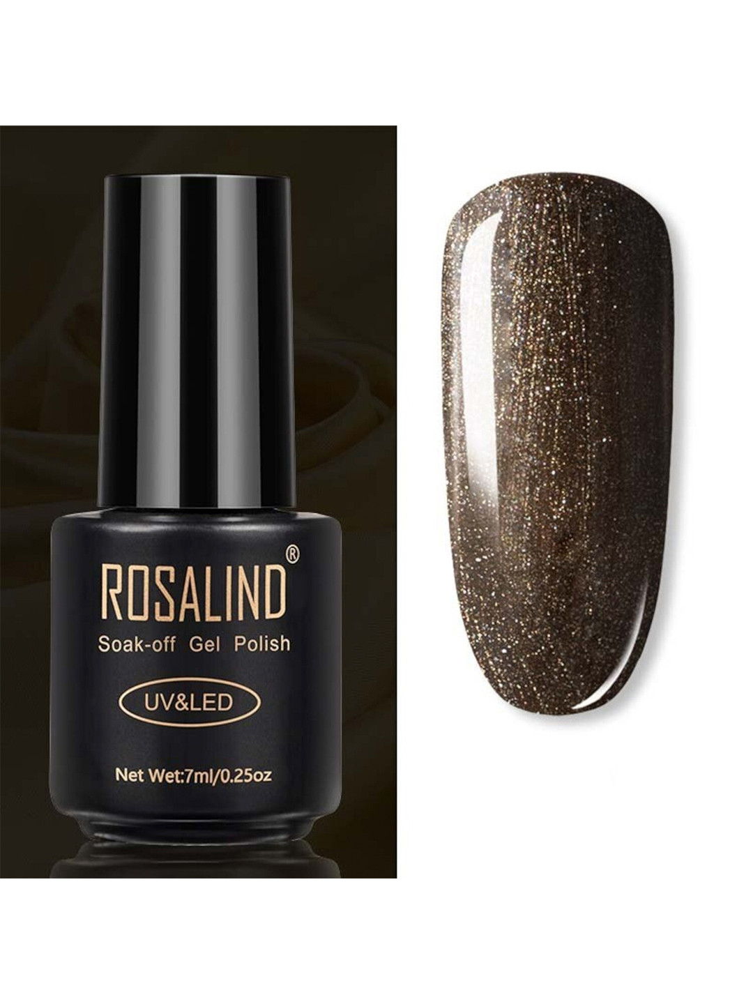 ROSALIND UV & LED Soak-Off Long-Lasting Gel Nail Polish 7 ml -Shade-23